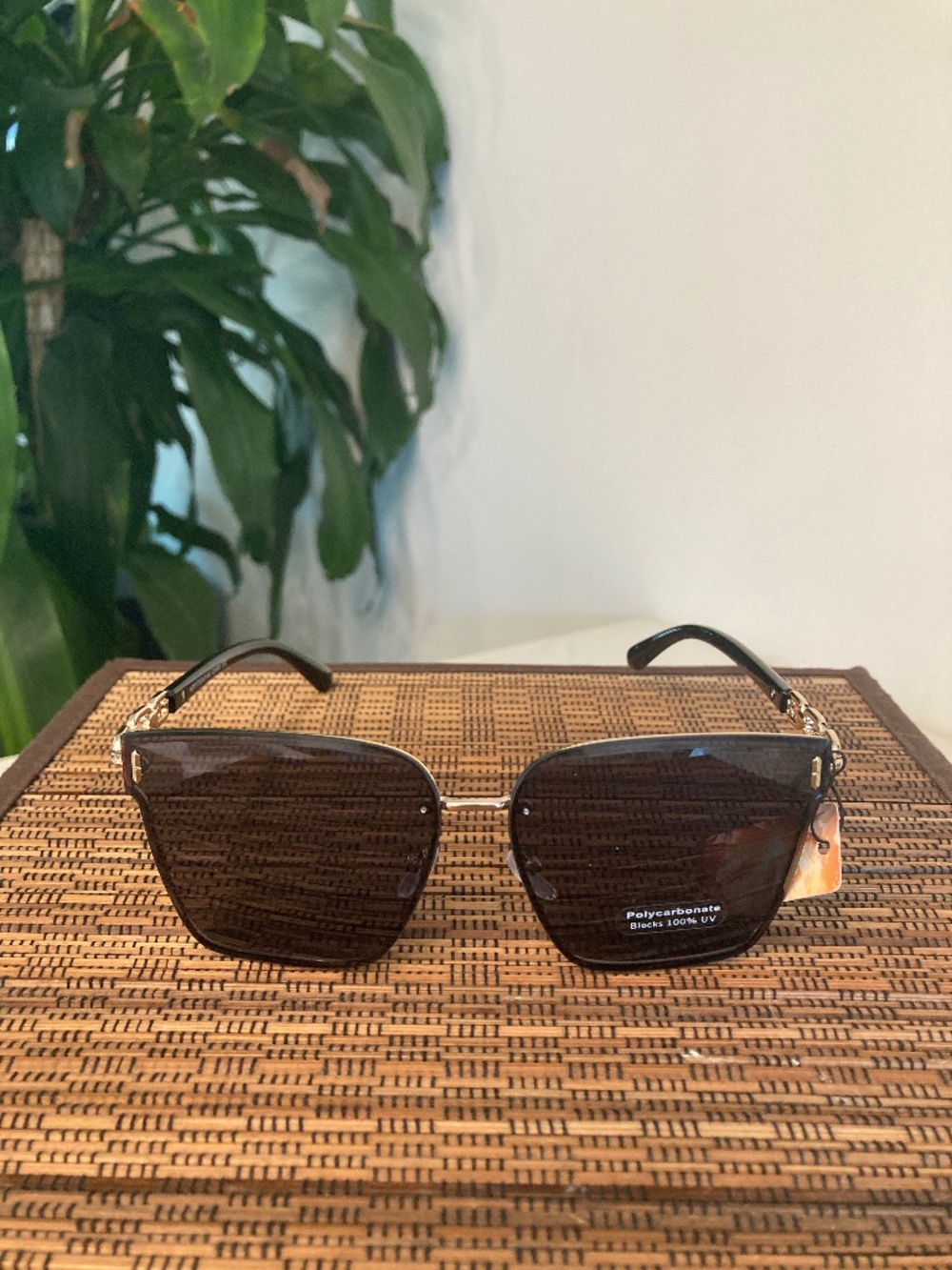 Semi Rimless Square Fashion Sunglasses (MP31733AP)